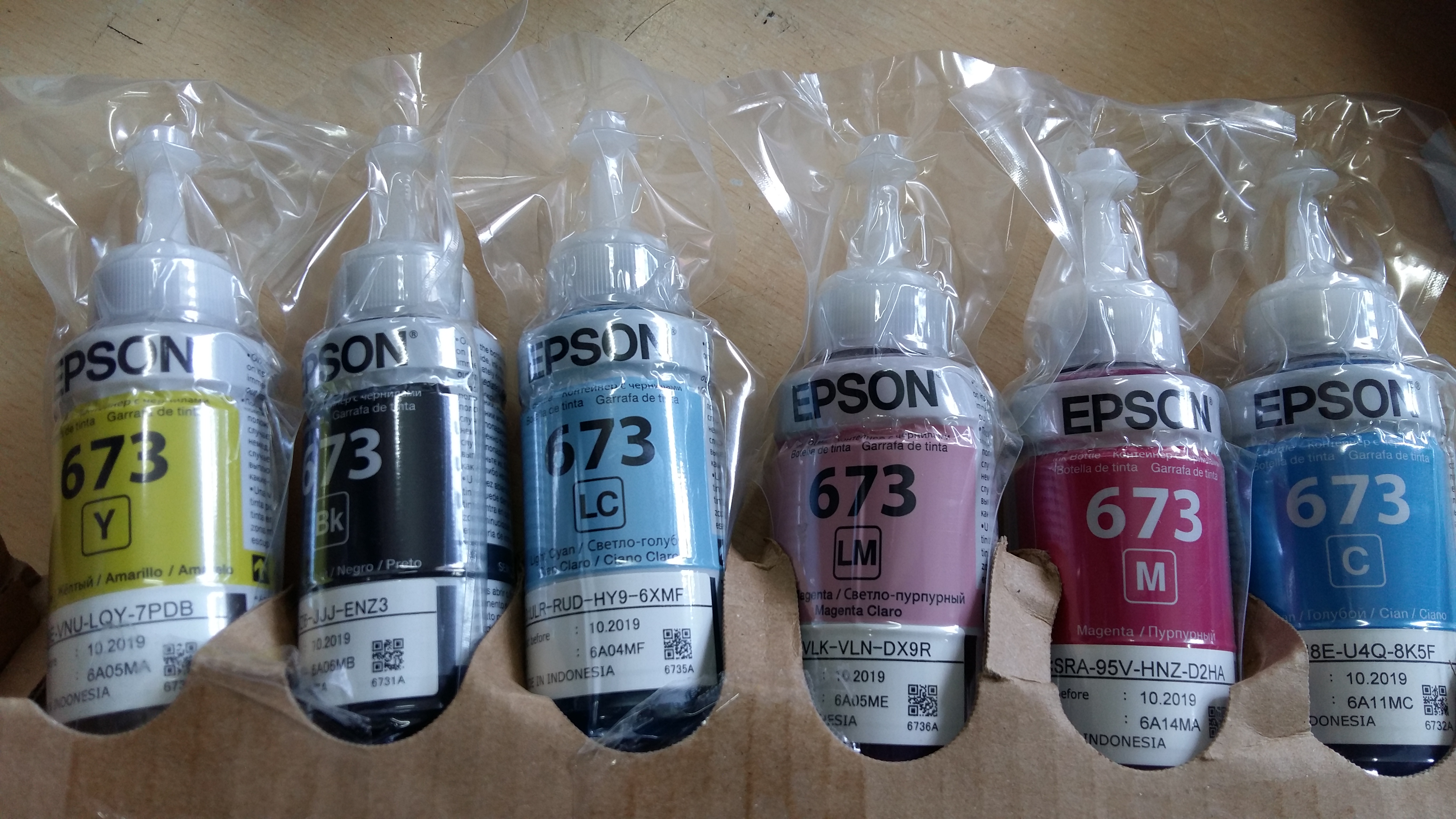 Mực Epson L310/L3110/L805 Chính Hãng